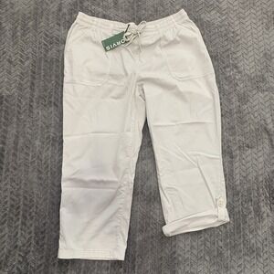 NWT Orvis Women's Size 20 Explorer Tencel Blend Pants With Elastic Waist Stretch